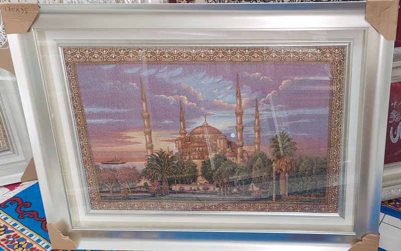Kaligrafi Masjid Hagia Sophia Turki